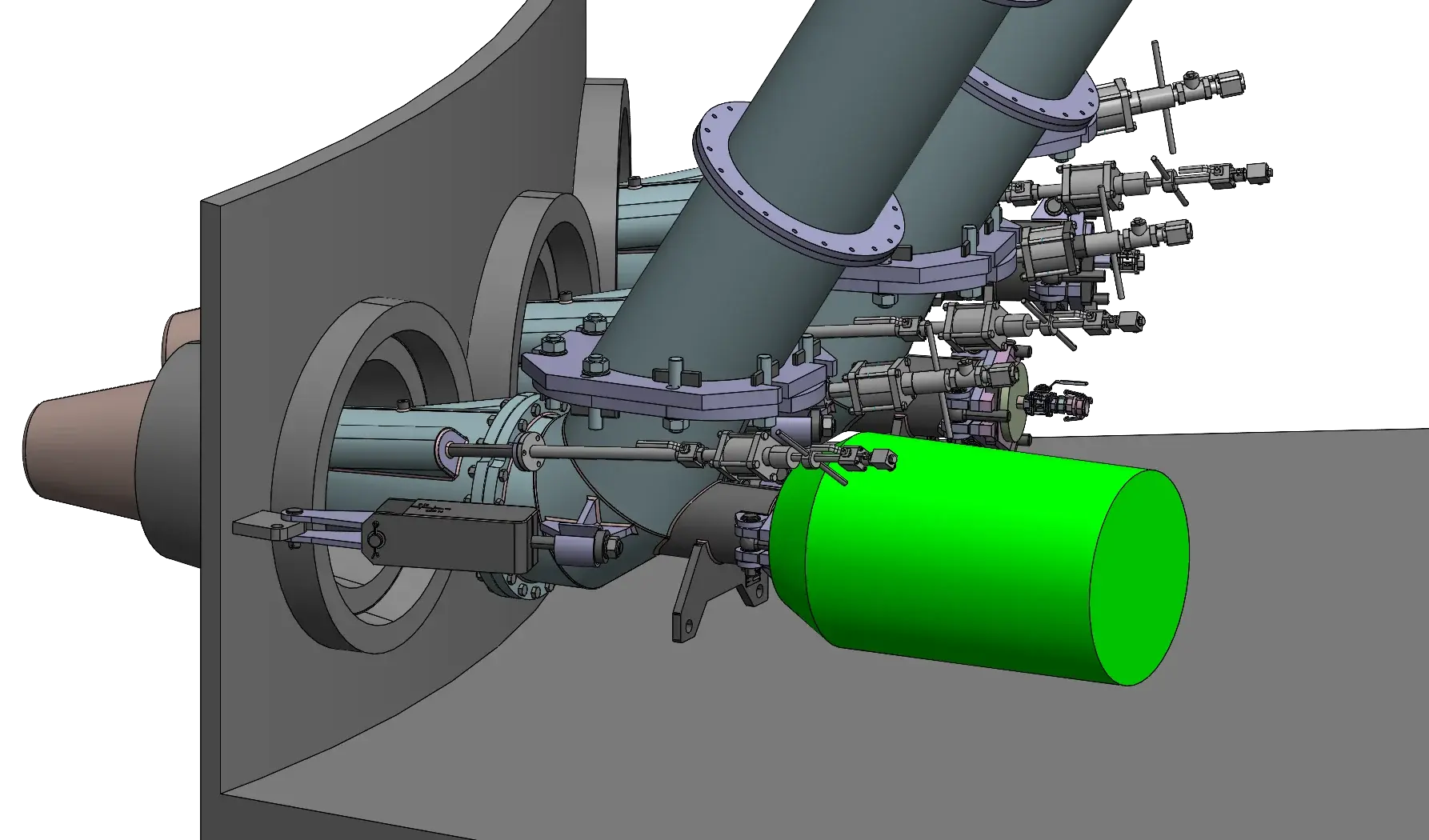 LeanCarb™ Hot Blast Booster — air-plasma torch at the blast-furnace tuyere assembly